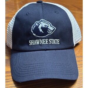 Shawnee State University Bears SSU Navy SnapBack Trucker Hat Cap OSFM New W/ Tag